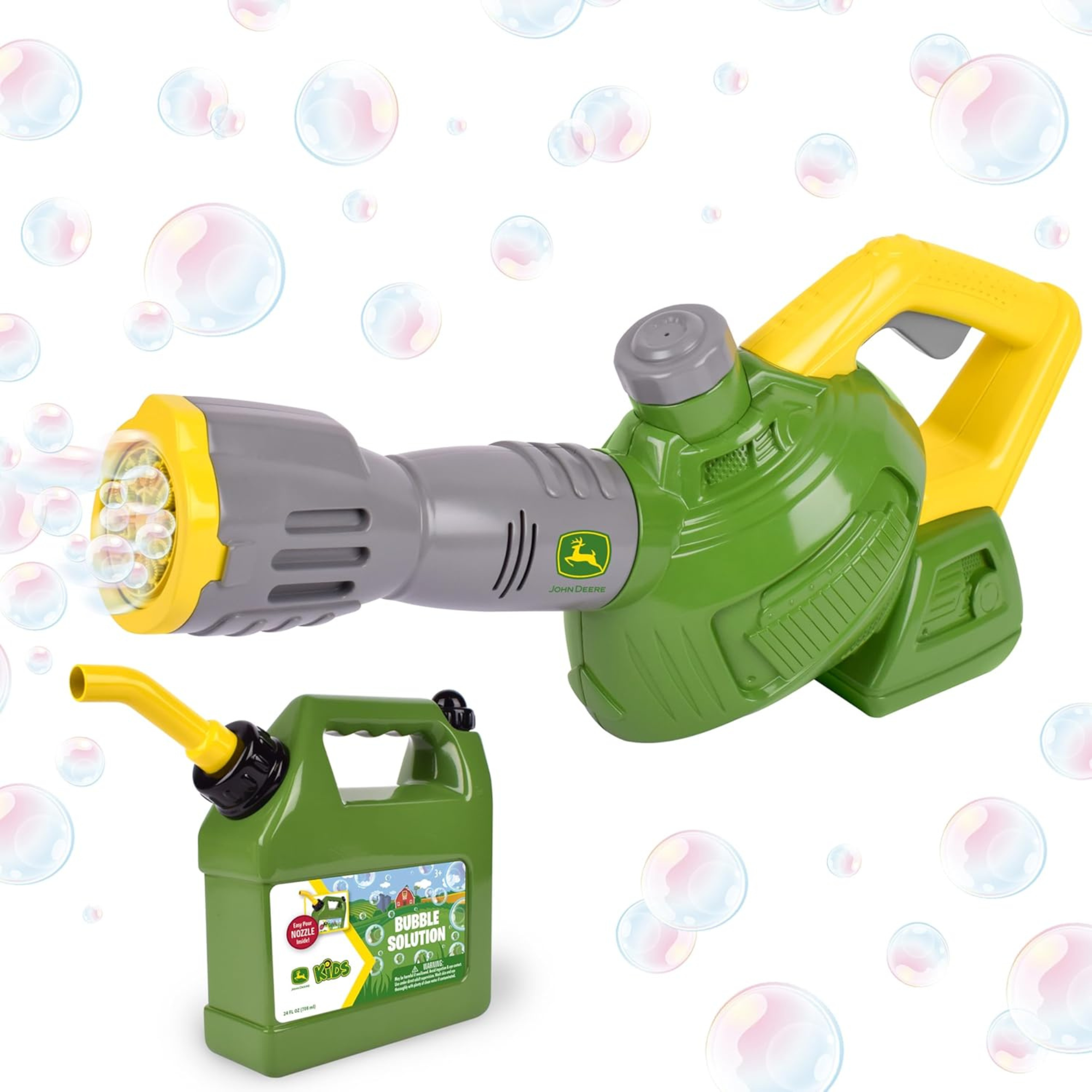 John Deere Bubble Leaf Blower Toy