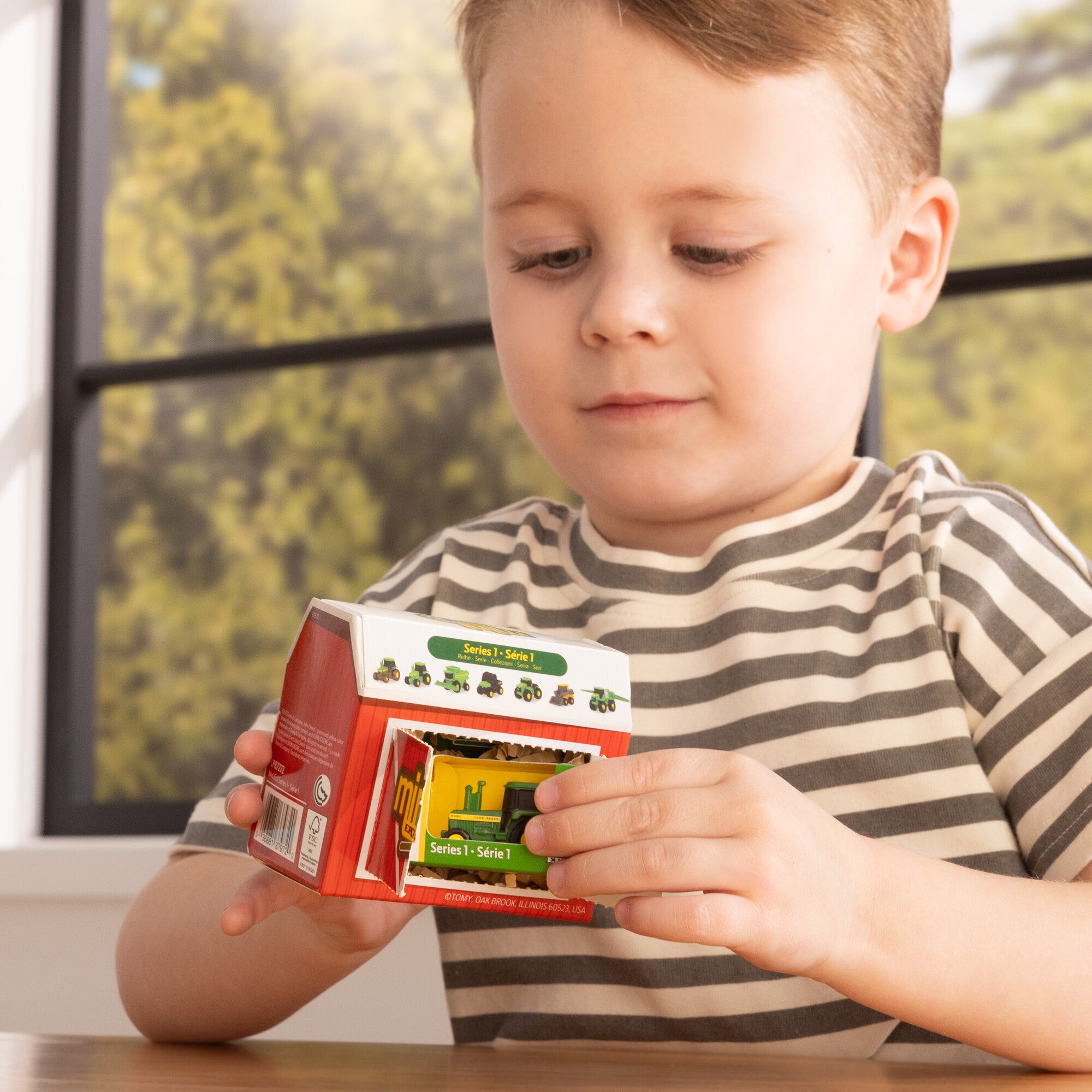 John Deere Mini Tractor Surprise