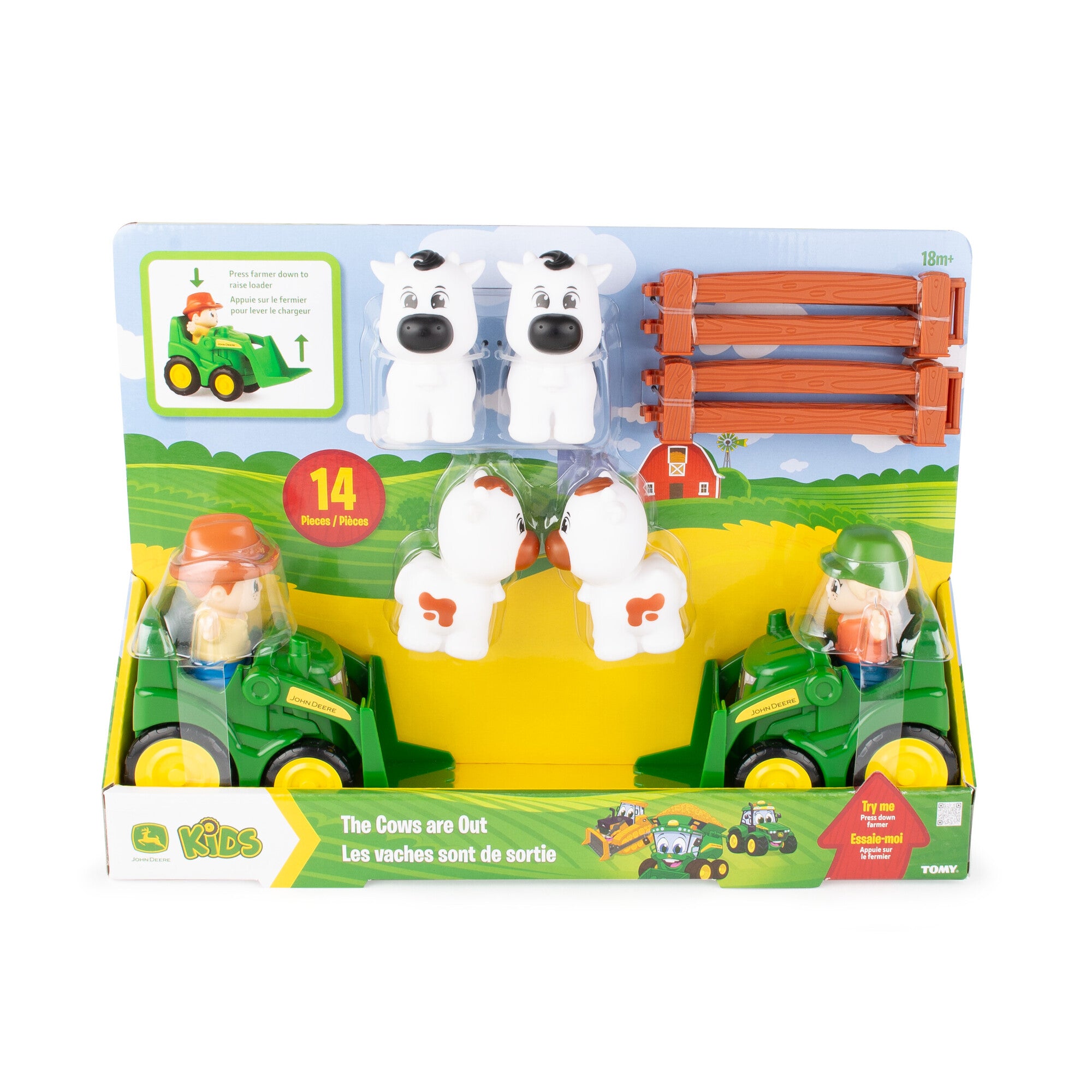 John Deere The Cows Are Out Playset Pack Shot