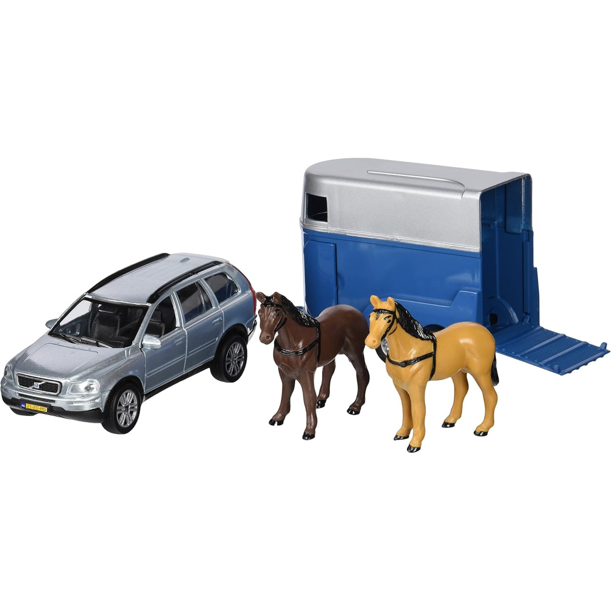 Volvo XC90 with Horse Trailer