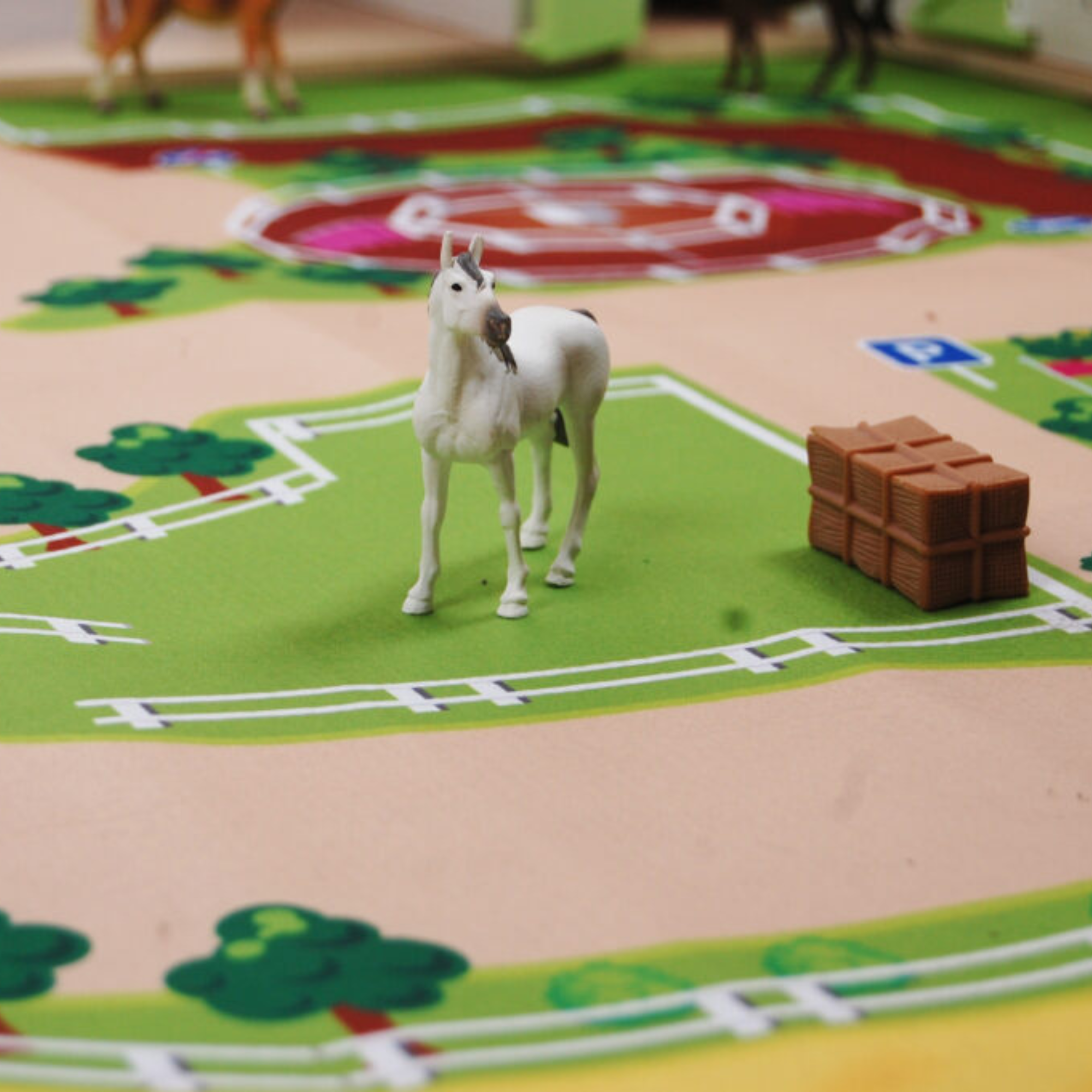 Kids Globe Horse Riding School Play Mat