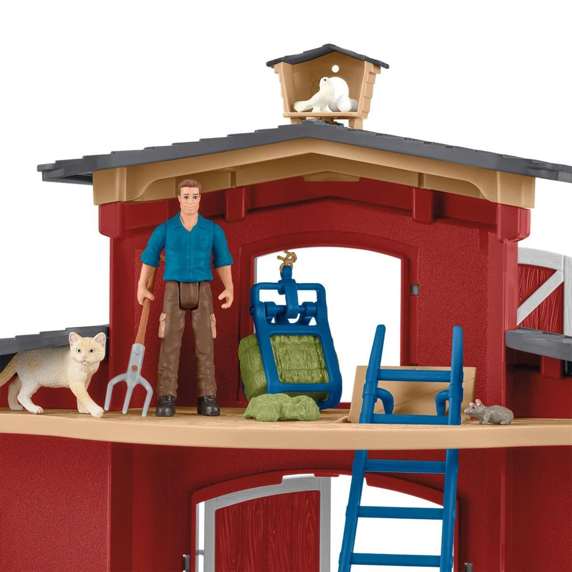 Large Barn with Animals and Accessories 42606