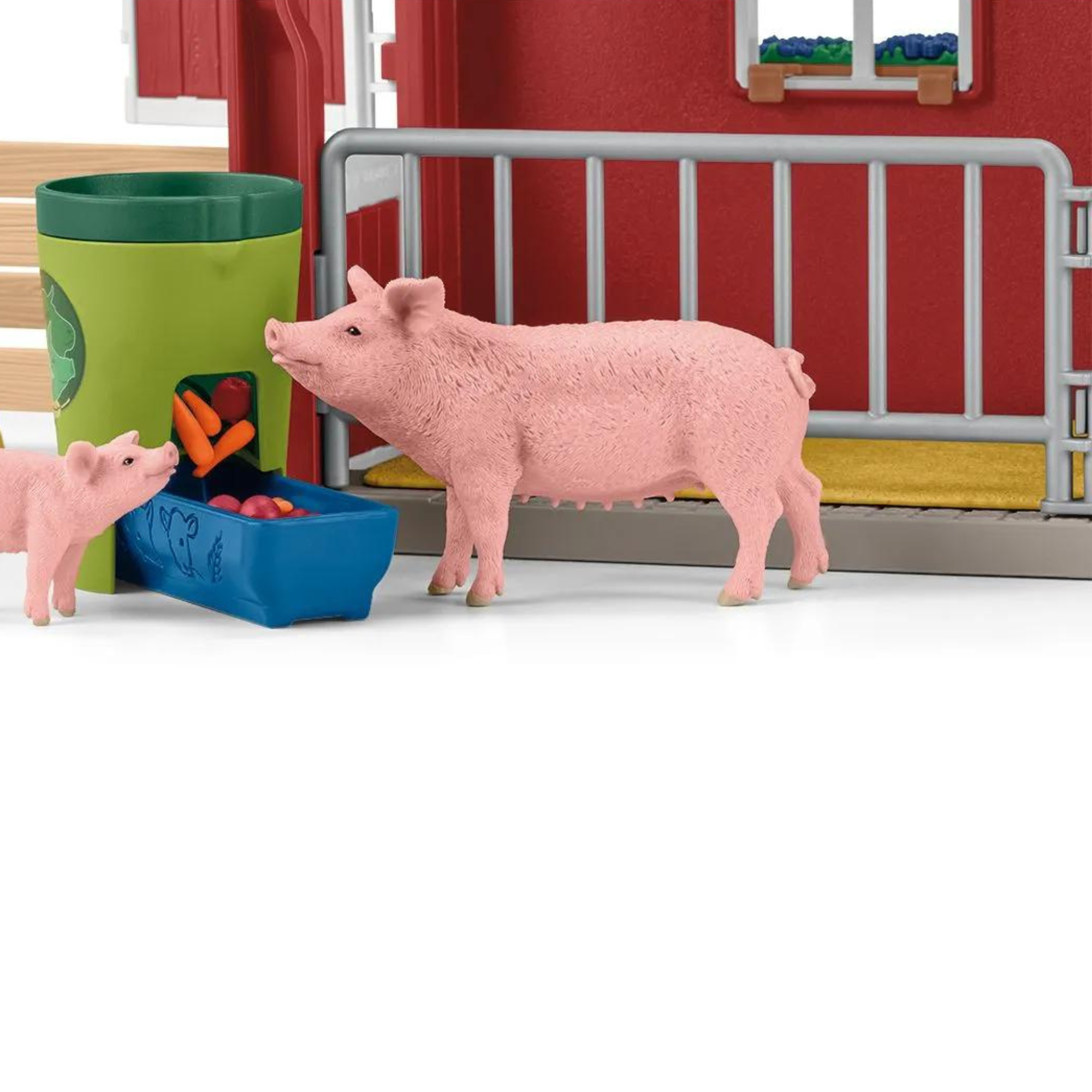 Large Barn with Animals and Accessories 42606