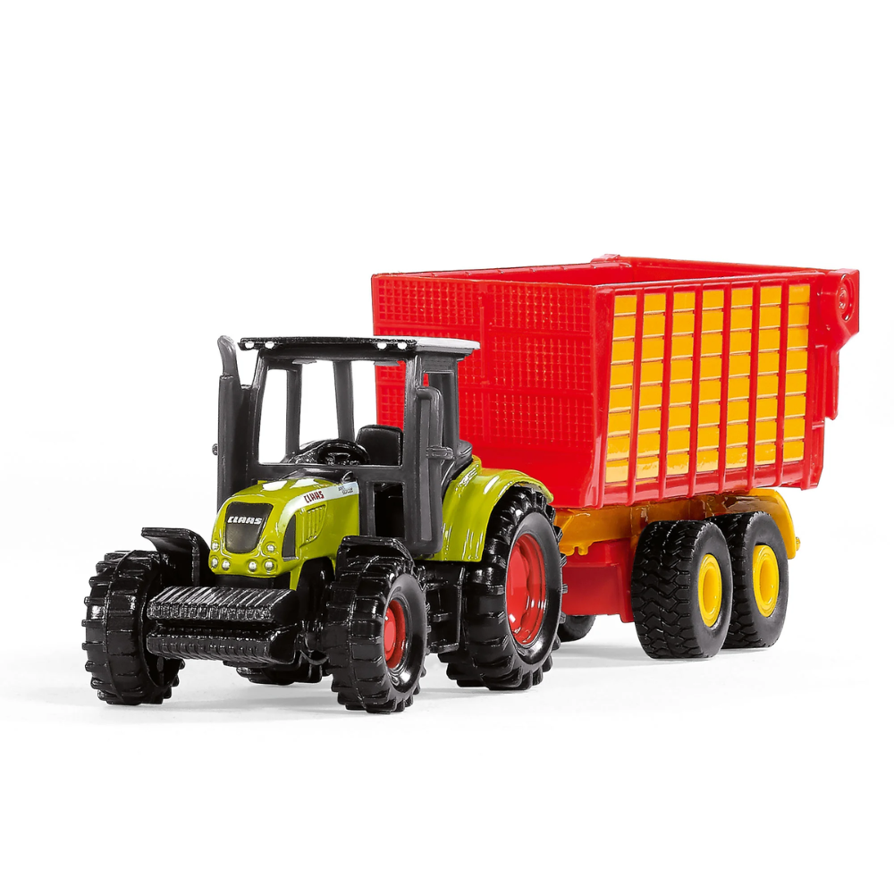 Mini Claas Tractor & Silage Trailer
