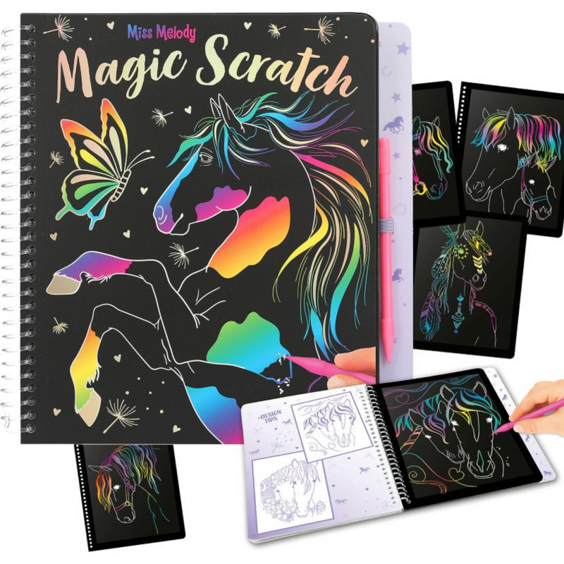 MIss Melody Magic Scratch Book