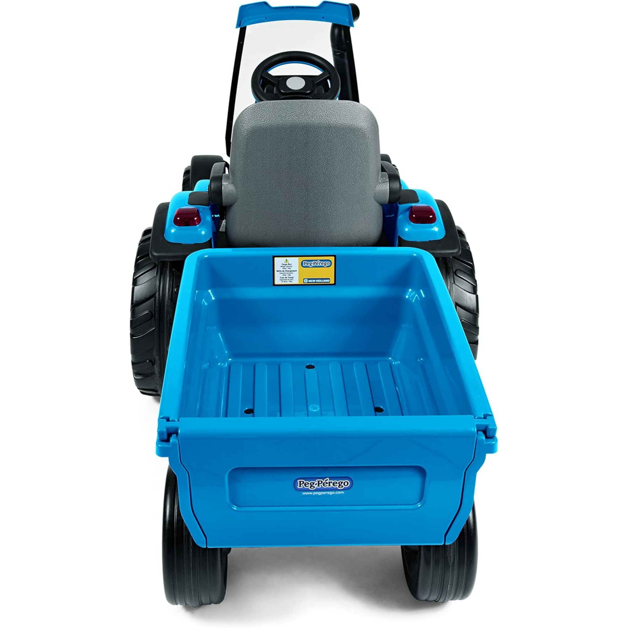 Peg Perego New Holland 12v Tractor & Trailer