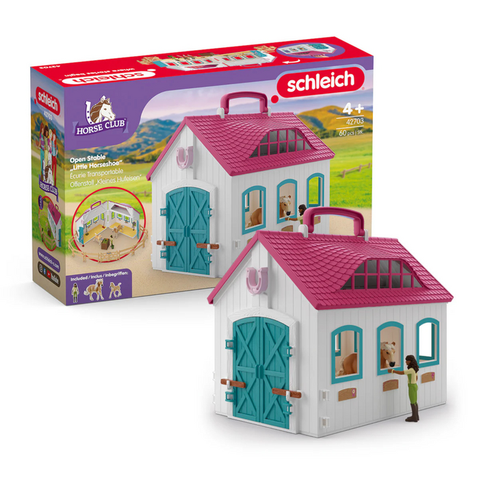 Schleich Open Stable "Litte Horseshoe" 42703