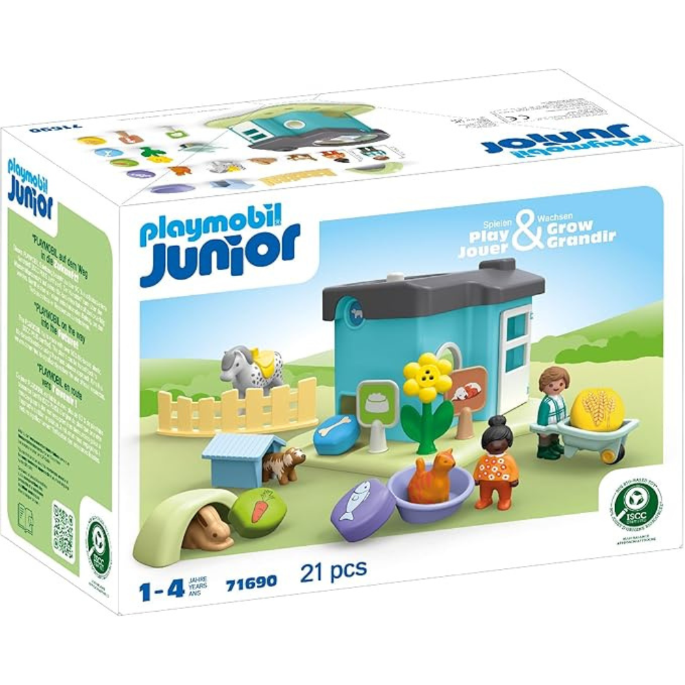 Playmobil Junior: Animal Home with Treat Dispenser