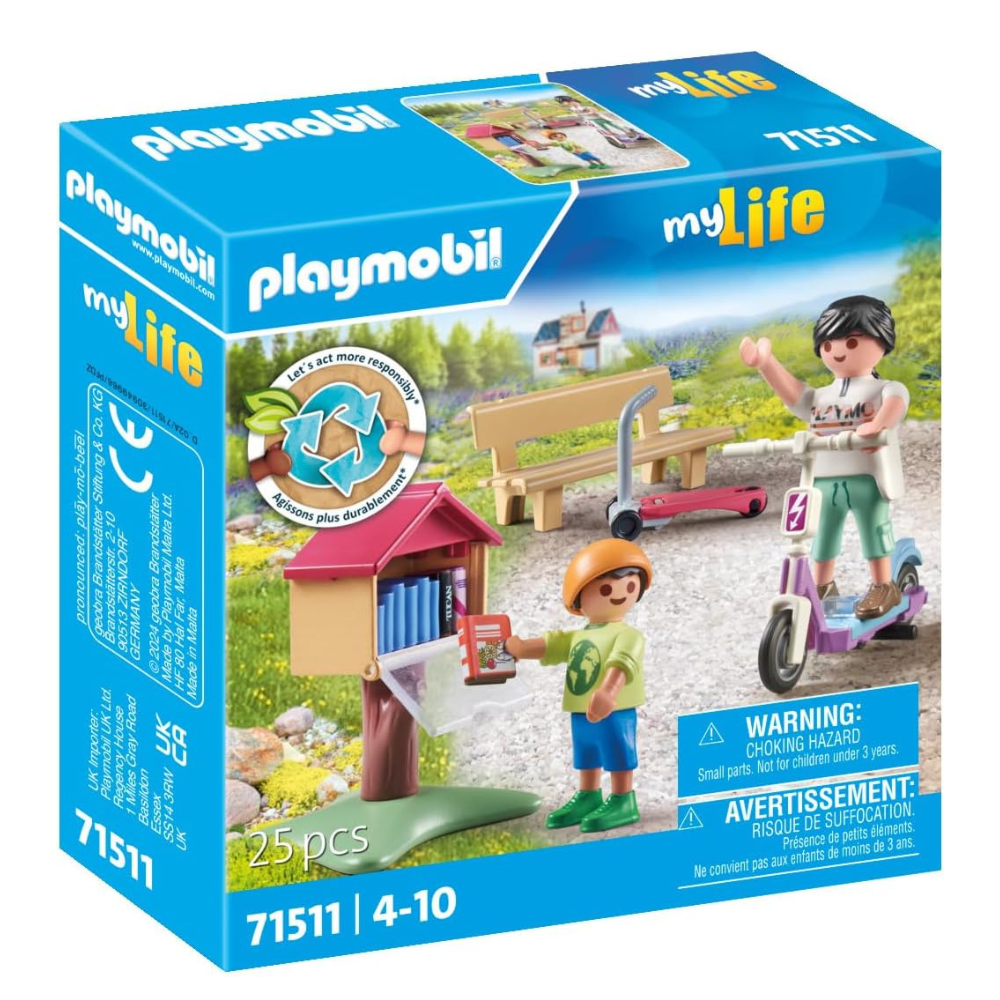 PLAYMOBIL 71511 Mylife: Book Exchange for Bookworms