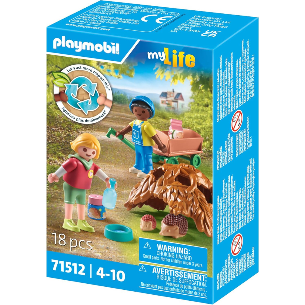 PLAYMOBIL 71512&nbsp;Care of the hedgehog family
