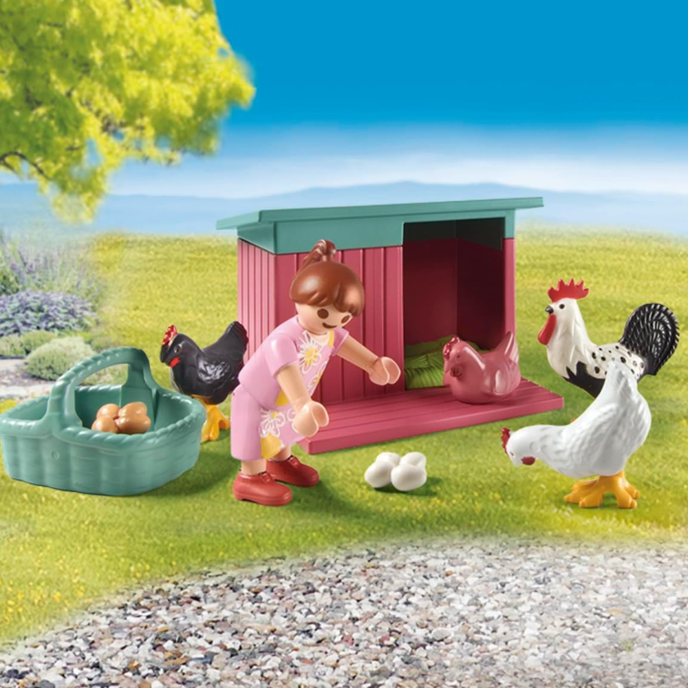 PLAYMOBIL 71510 Mylife: Chicken Farm