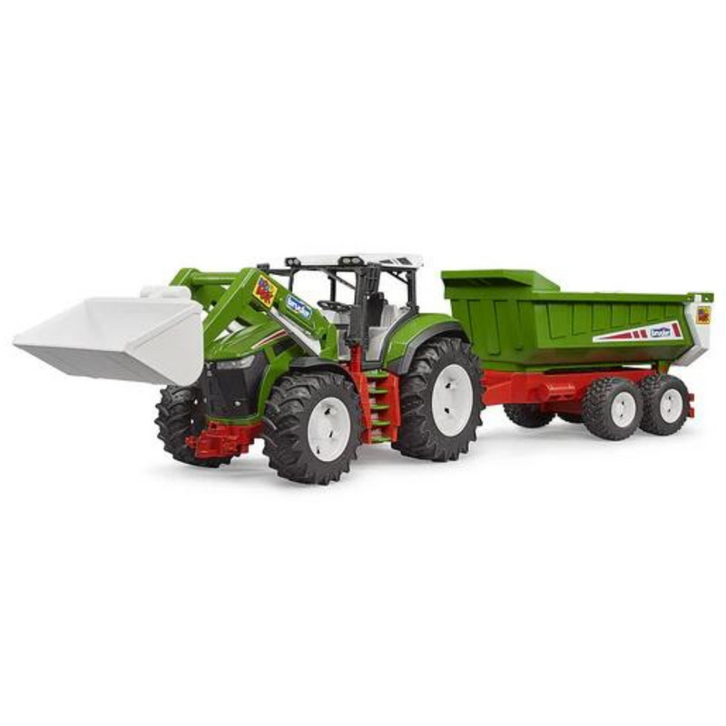 Roadmax Tractor with Frontloader & Tipping Trailer