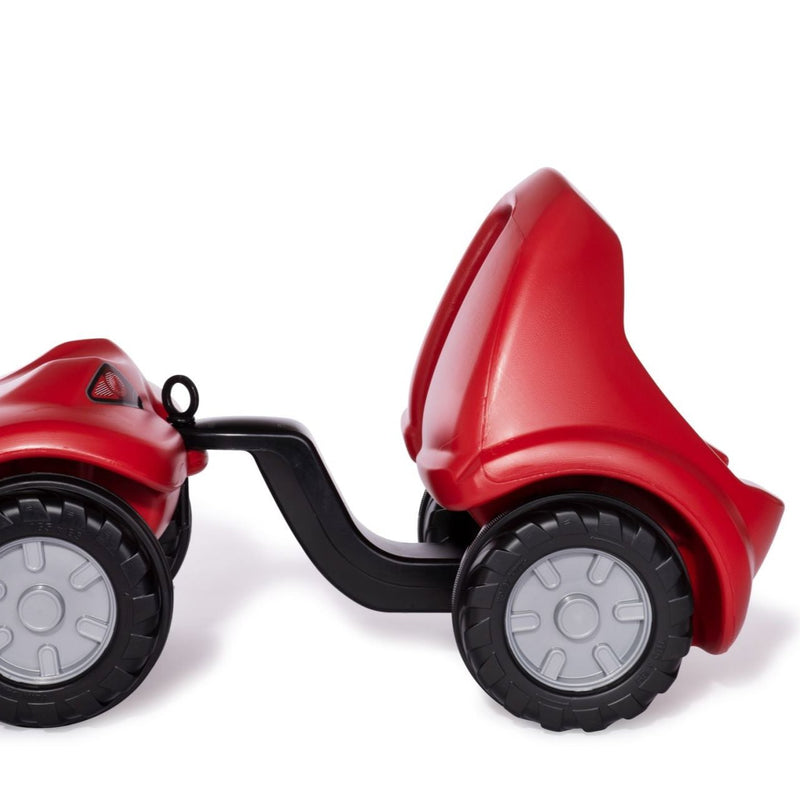 Case Minitrac Ride on Tractor & Trailer Rolly Toys