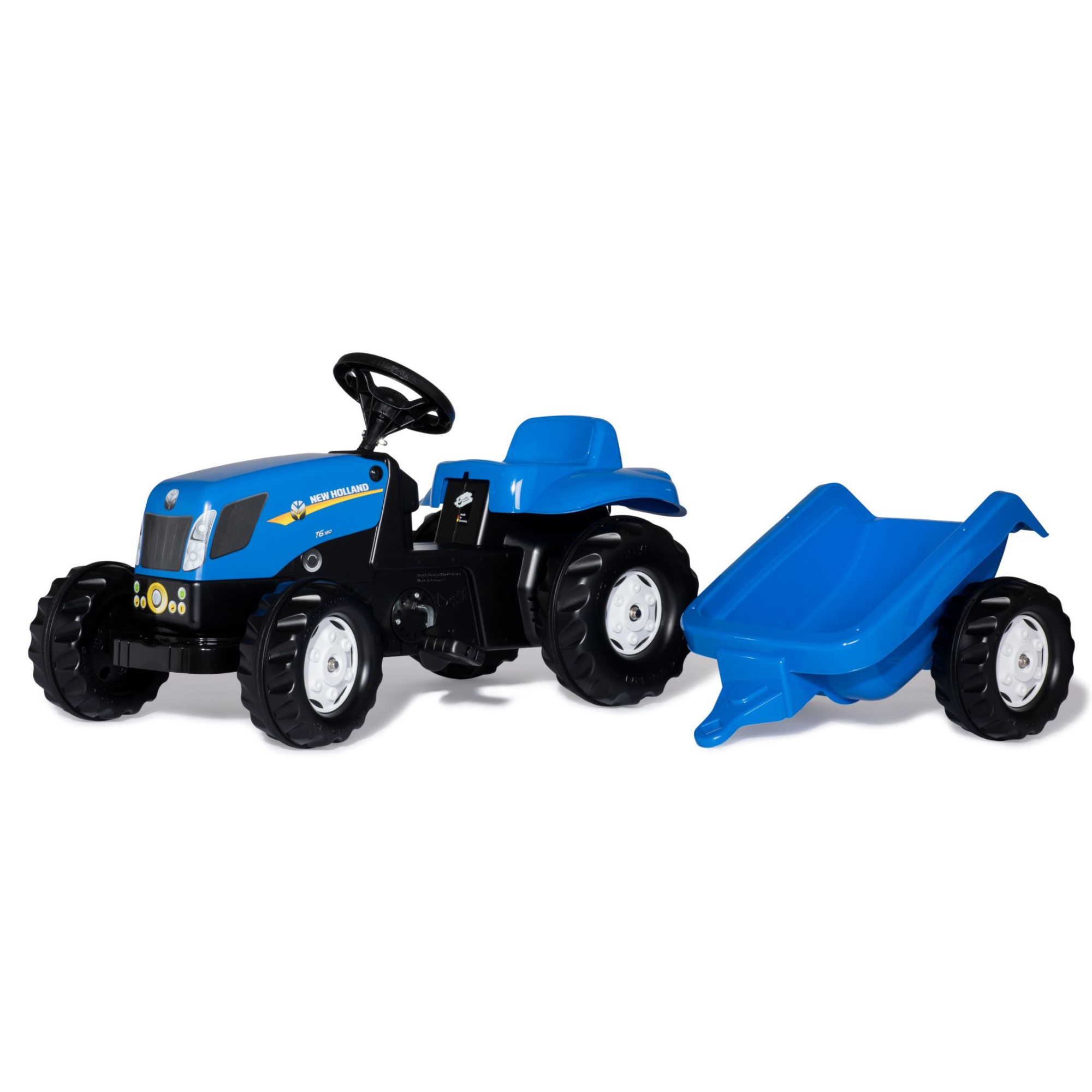 New Holland Rolly Kid Tractor & Trailer