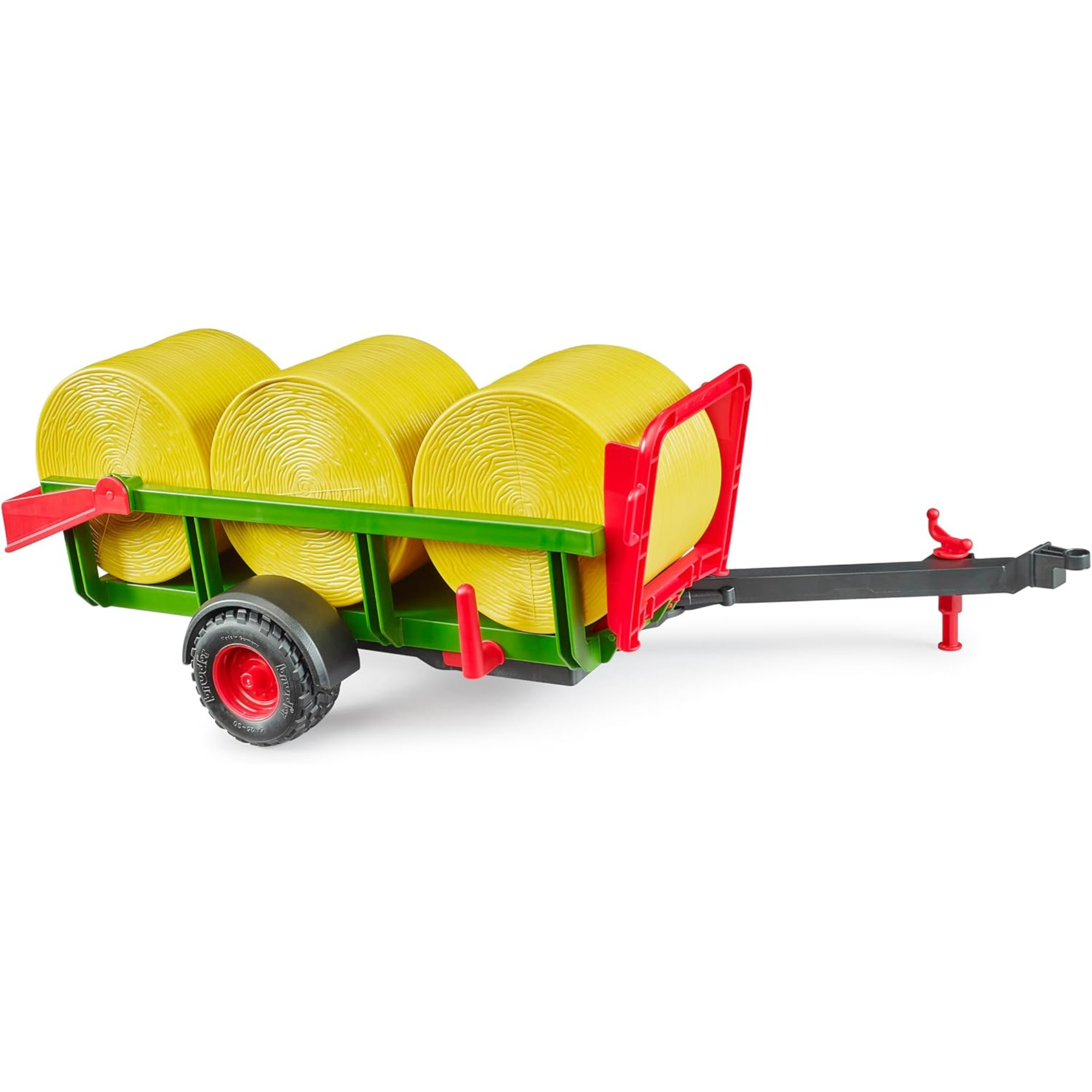 Round Bale Trailer with 3 Bales