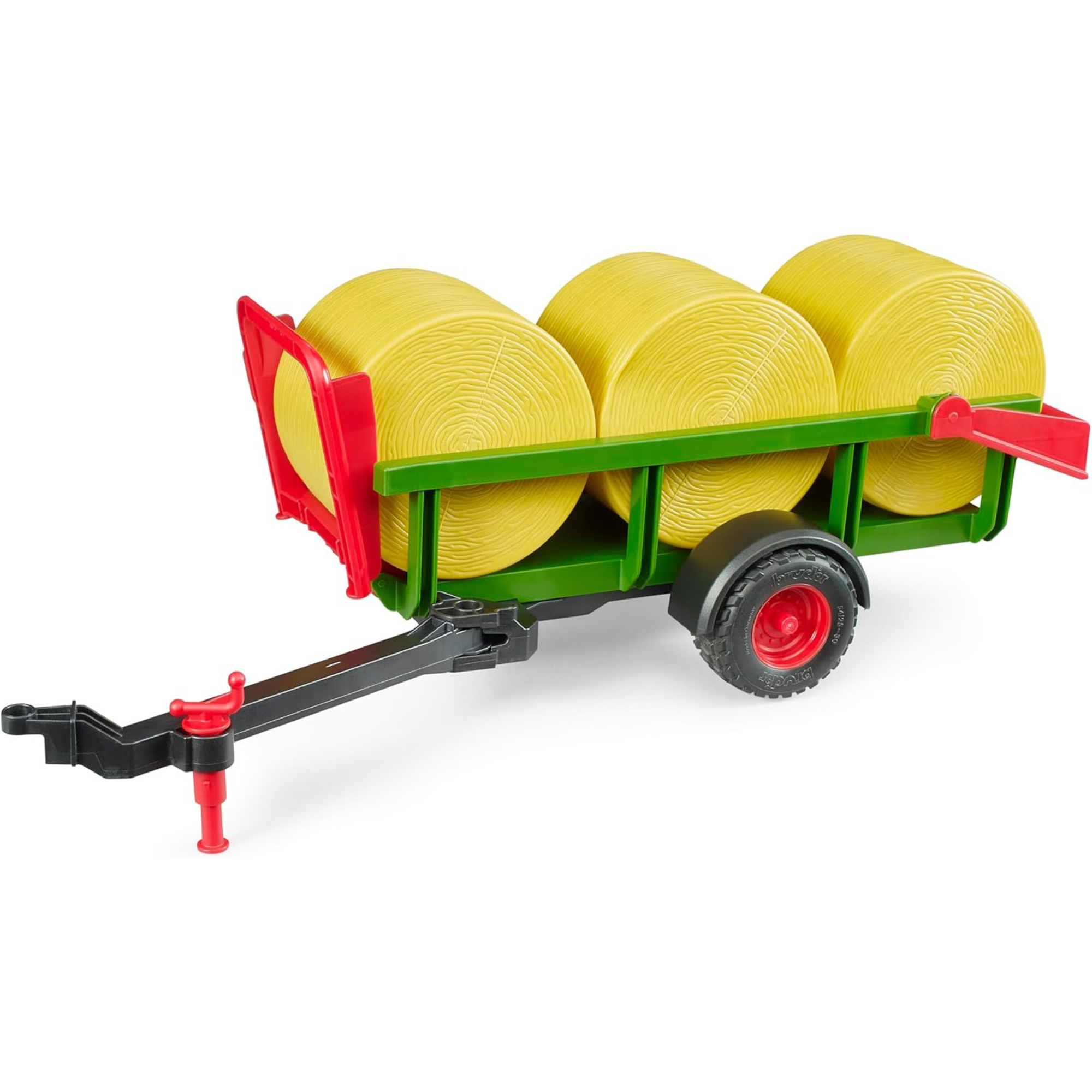 Round Bale Trailer with 3 Bales