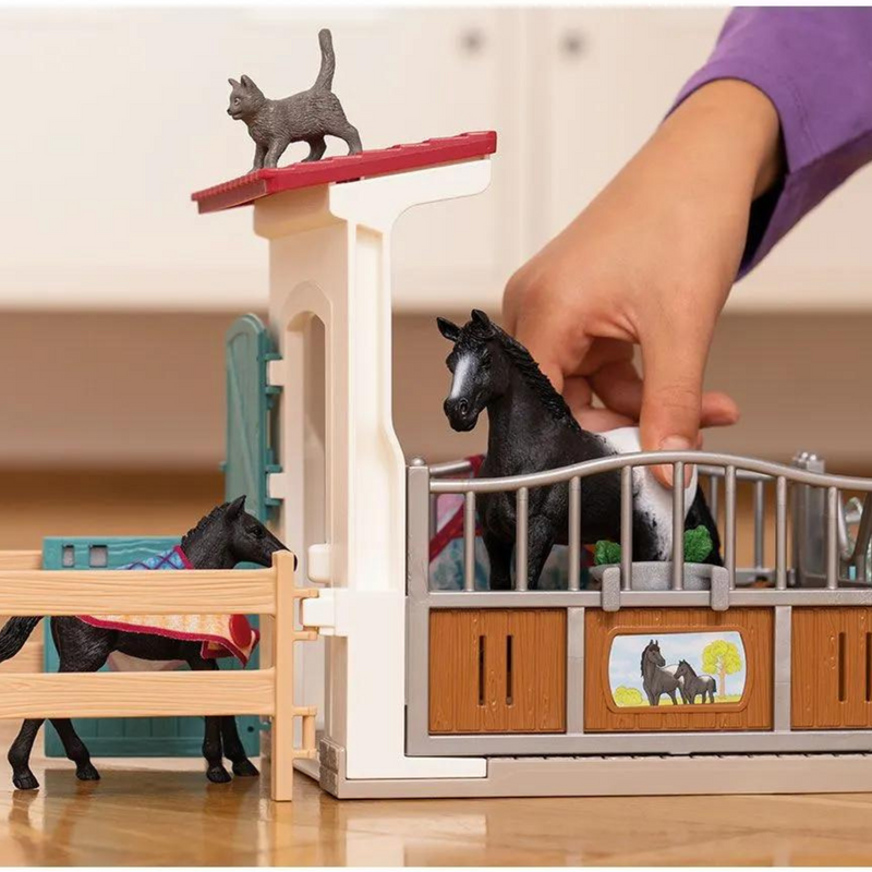 Schleich Horse Club Horse Box with Mare & Foal