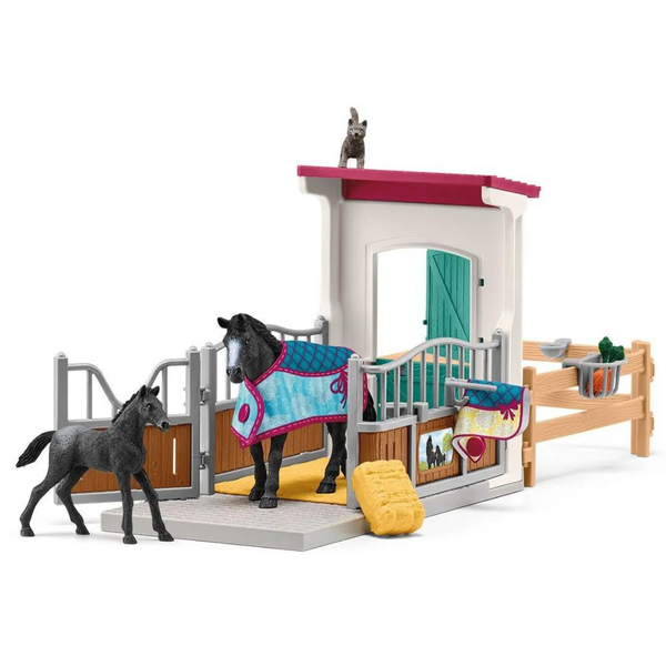 Schleich Horse Club Horse Box with Mare & Foal