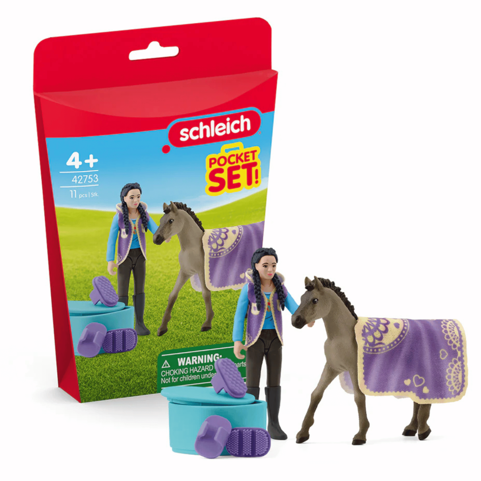 Schleich Criollo Definitivo Beauty Set with Kim Playset