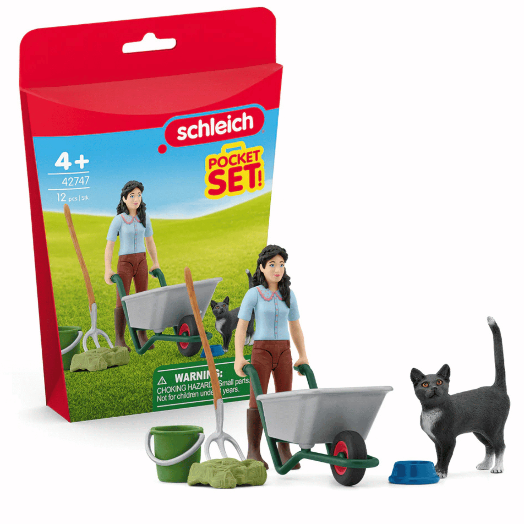 Schleich Mucking Out & Grooming Playset 