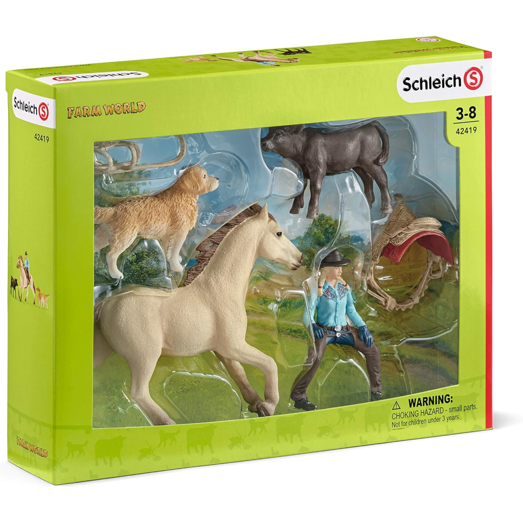 Schleich Western Riding Set BOX