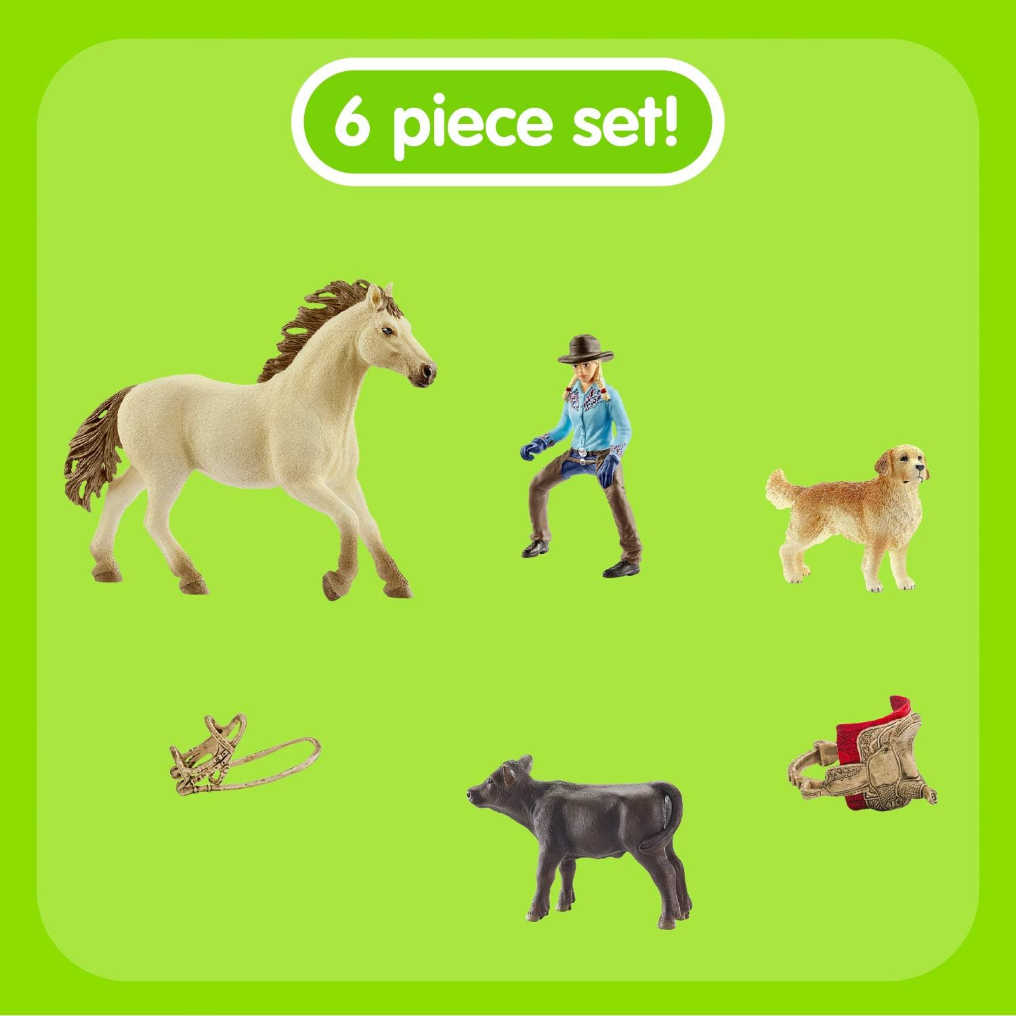 Schleich Western Riding Set INCLUDED FIGURES