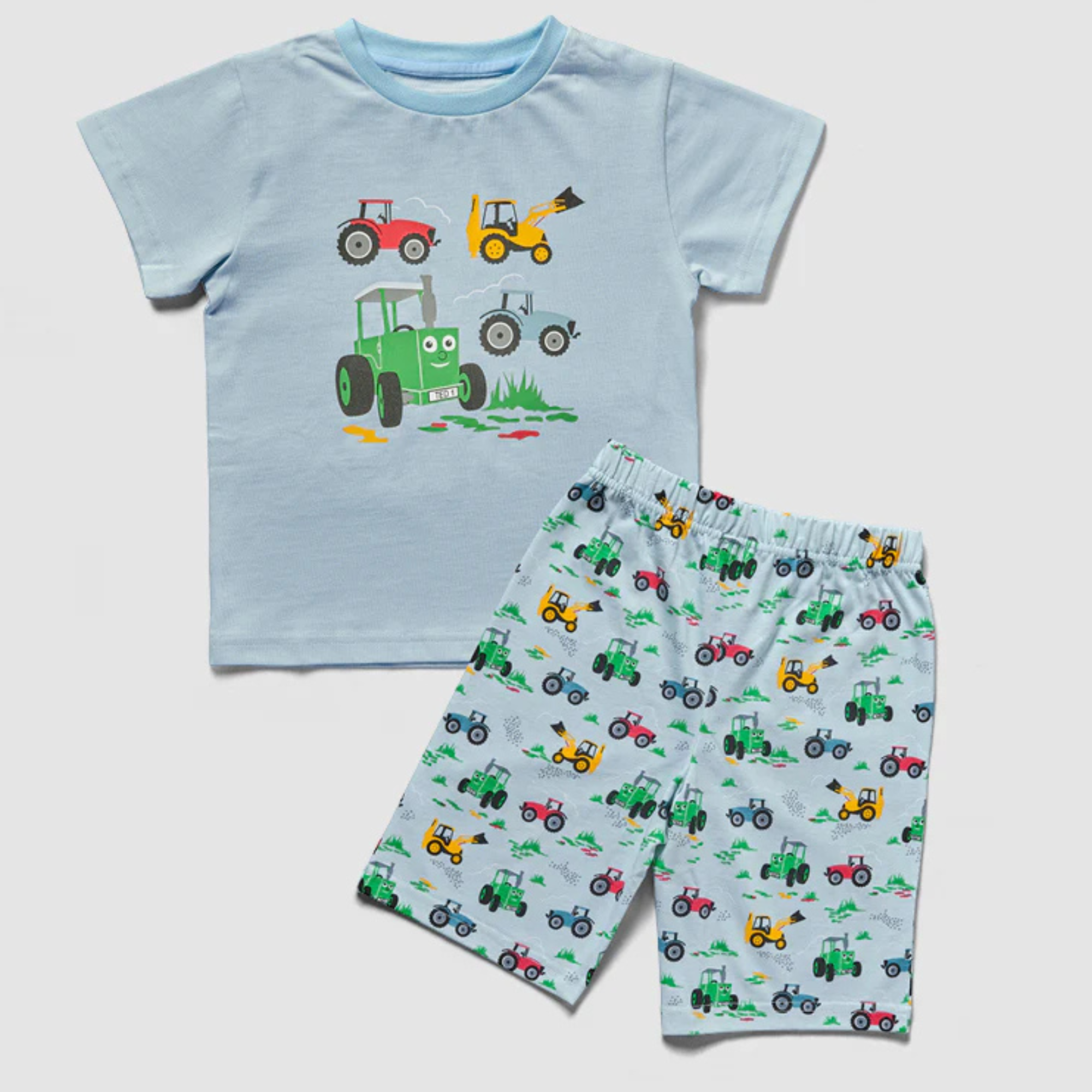 Tractor Ted Shortie Machines Pyjamas