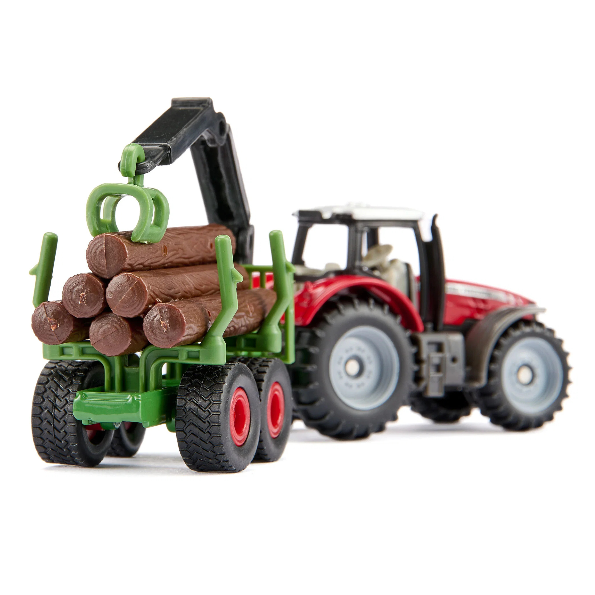 Mini Massey Ferguson Tractor with Forestry Trailer