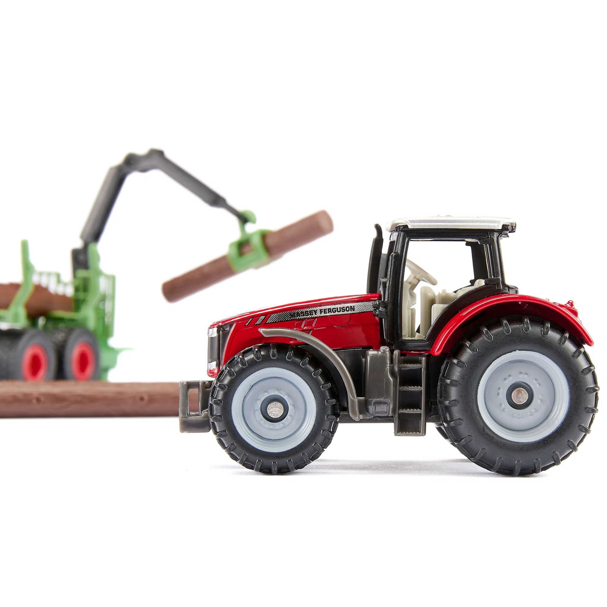 Mini Massey Ferguson Tractor with Forestry Trailer