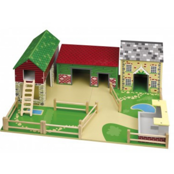 Tidlo Oldfied Wooden Toy Farm