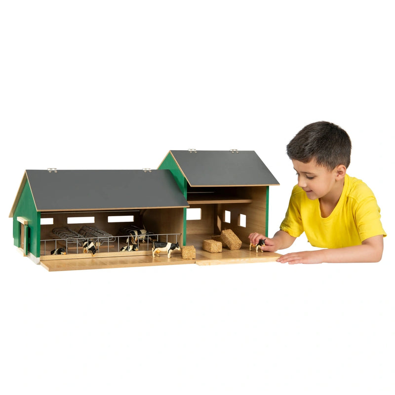 Wooden Cattle Shed