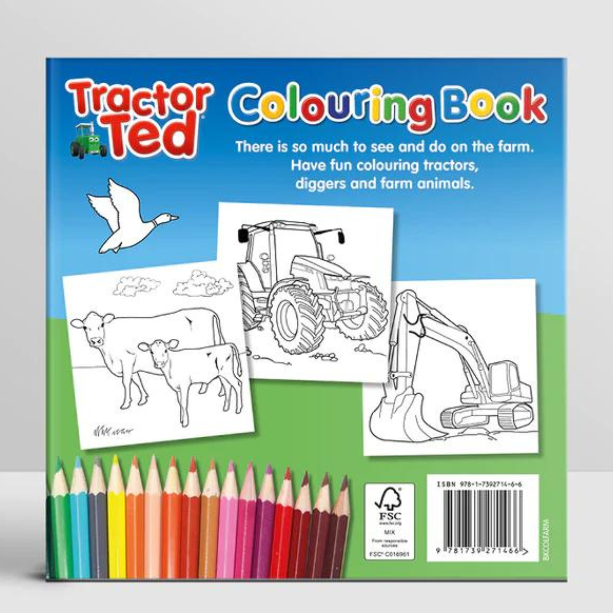 Tractor Ted Fun Farm Colouring Book