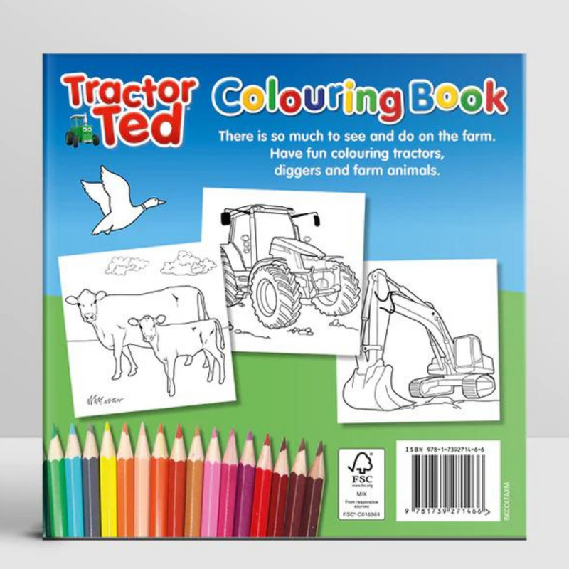 Tractor Ted Fun Farm Colouring Book