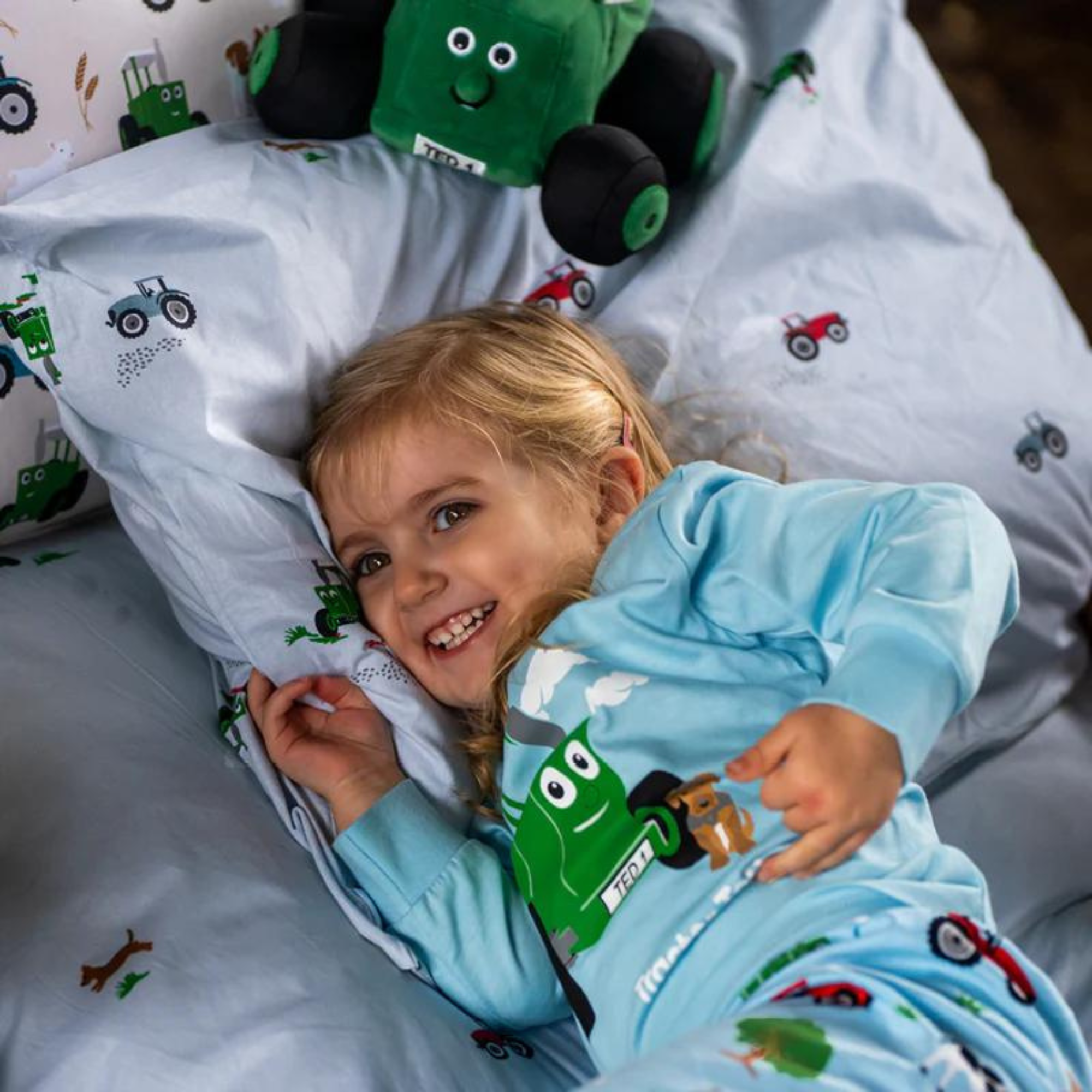 Tractor Ted & Midge Single Duvet Cover & Pillowcase Set