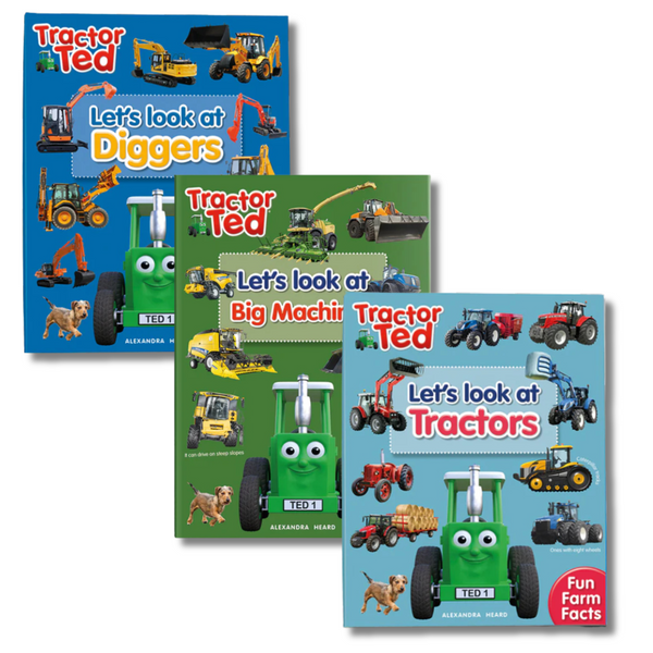 Tractor Ted "Let’s Look At..." 3-Book Bundle