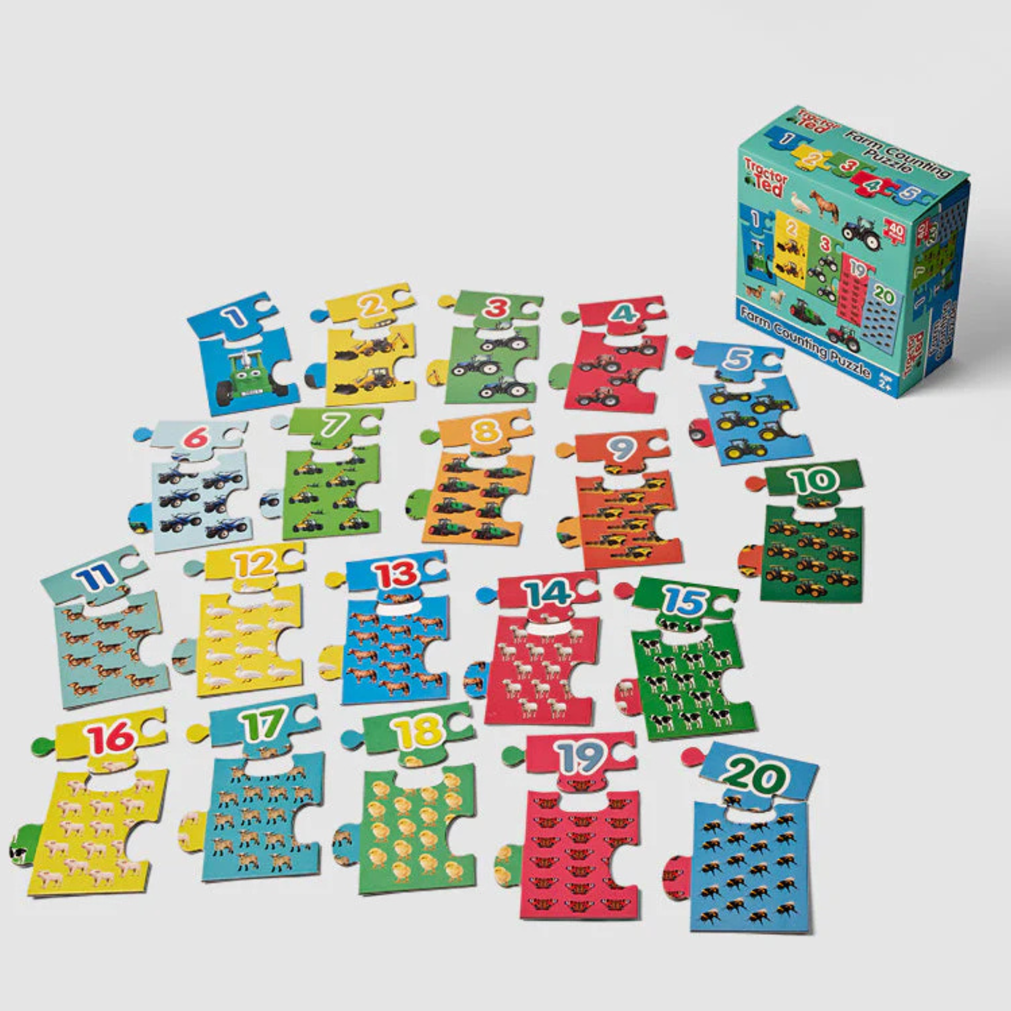 Tractor Ted Farm Counting Puzzle