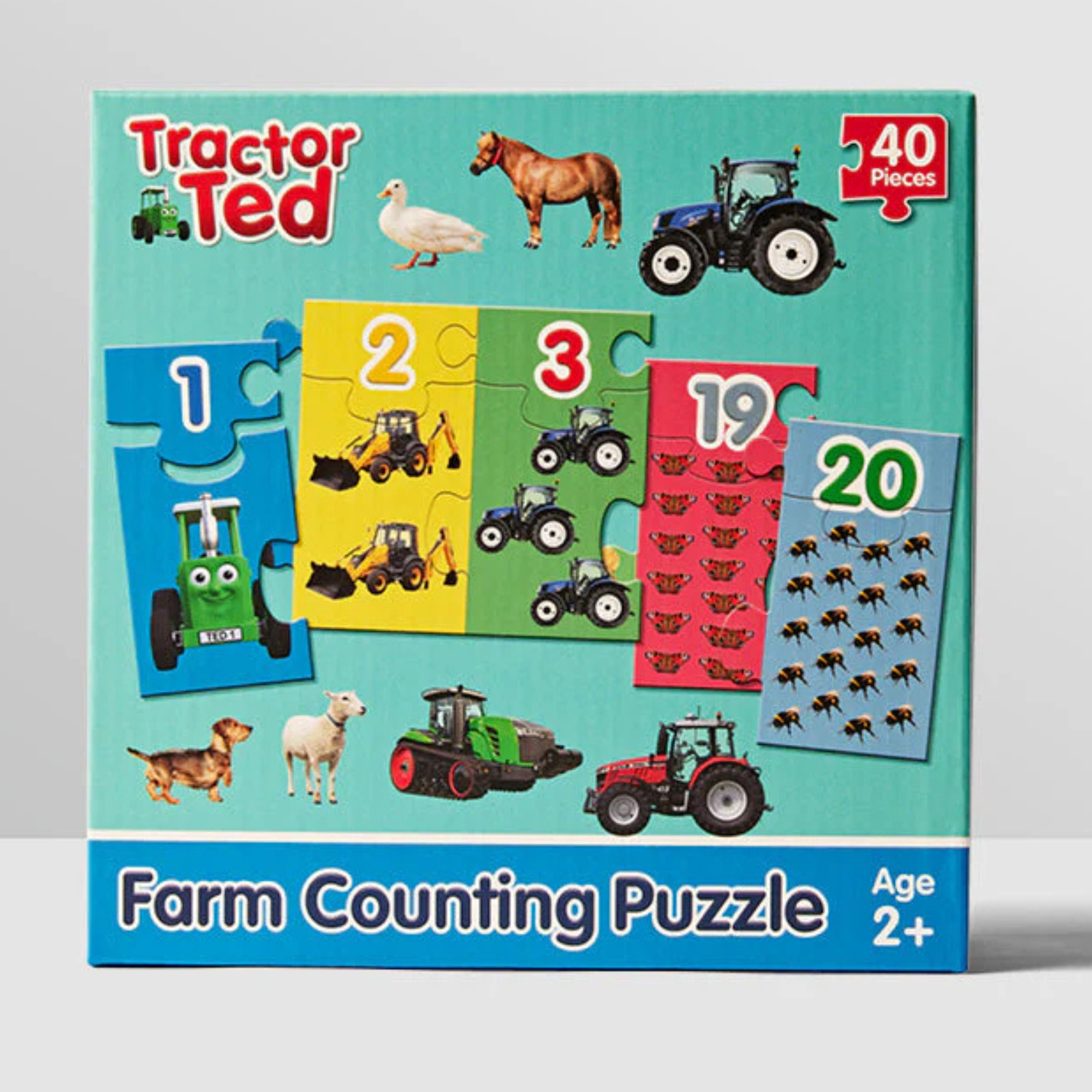 Tractor Ted Farm Counting Puzzle