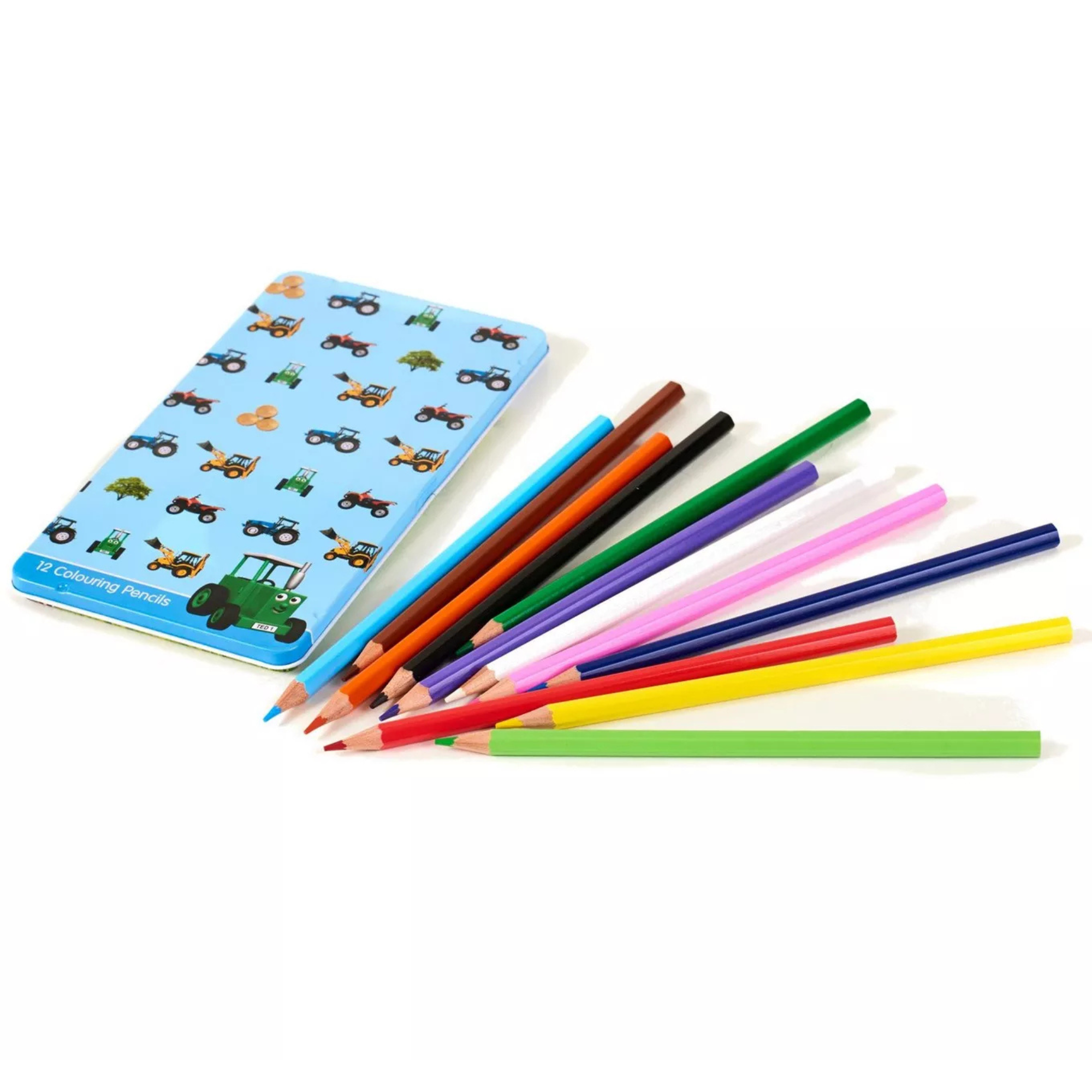 Tractor Ted Pencil Tin