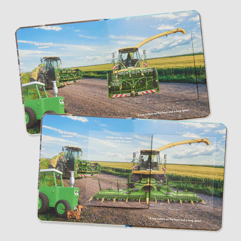 Tractor Ted Tractors & Machines Lift-The-Flap Book Internal