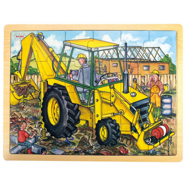 Tray Puzzle Digger (24 Pieces)