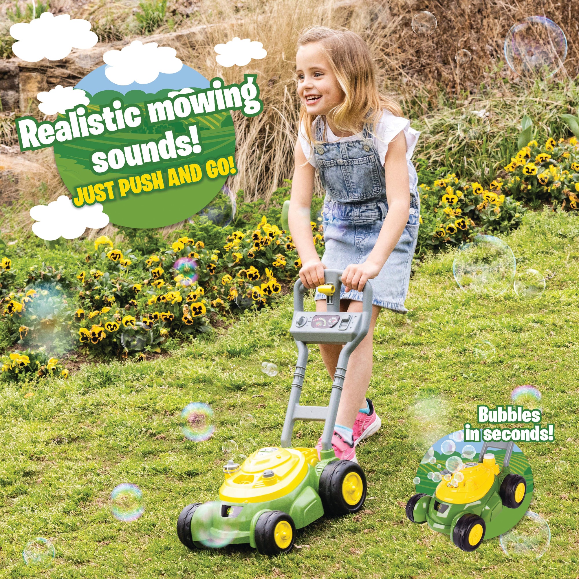 John Deere Bubble Mower Toy