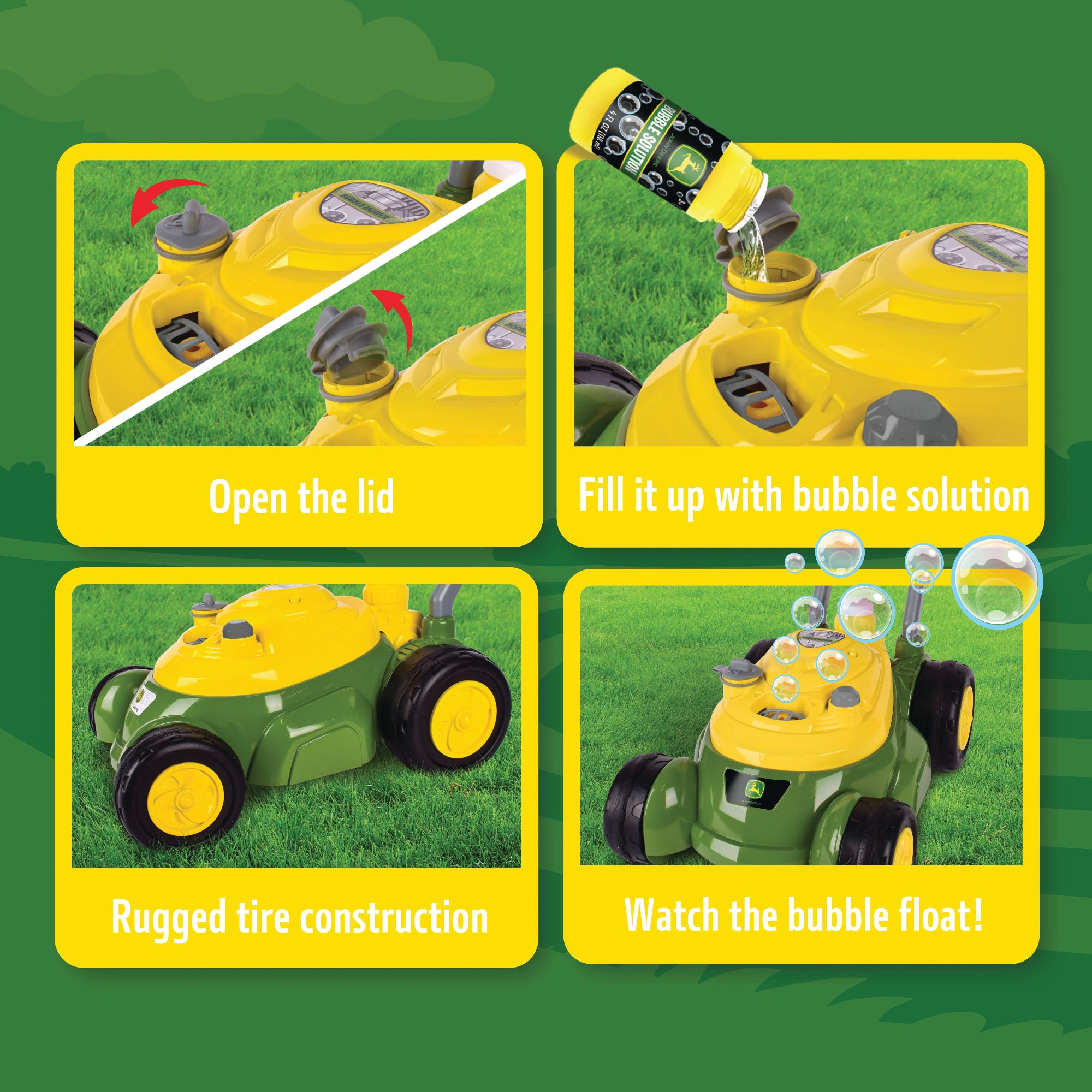John Deere Bubble Mower Toy
