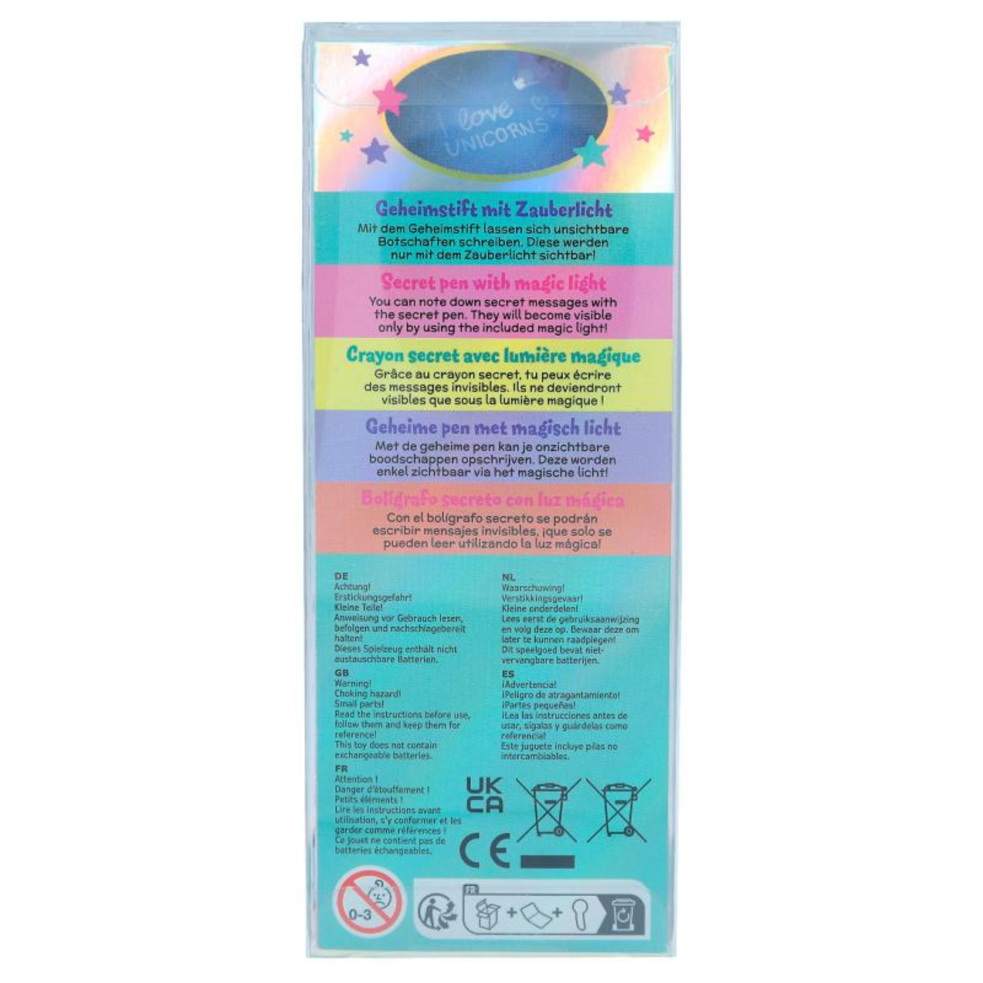 Ylvi Secret Pen With LED-Light