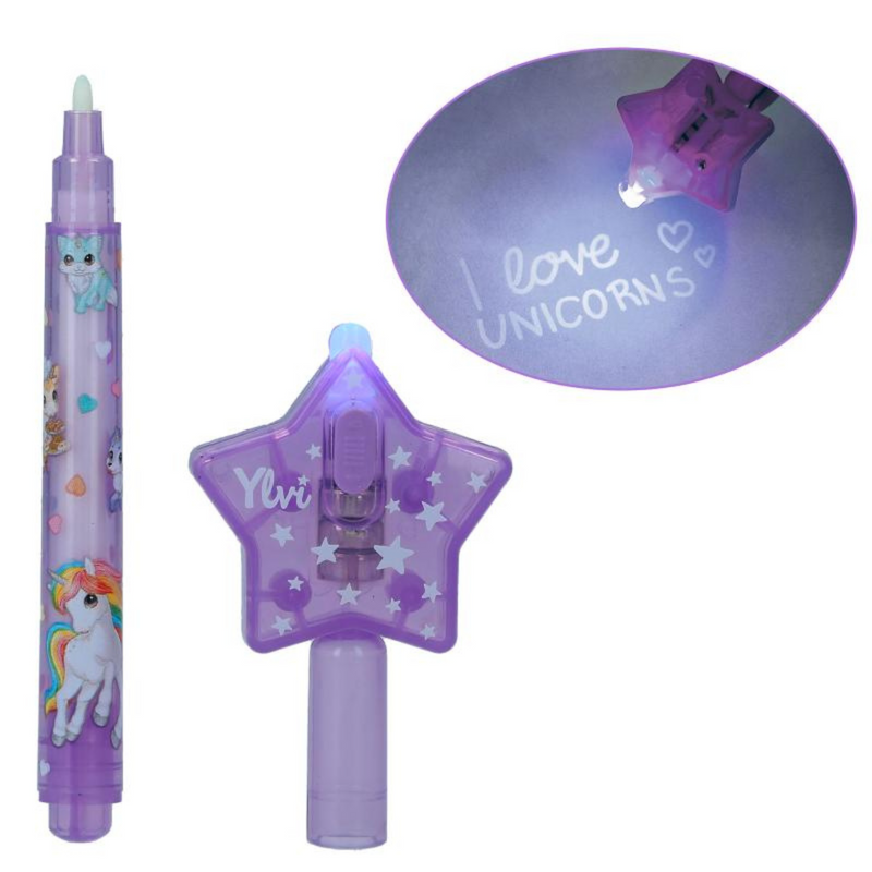 Ylvi Secret Pen With LED-Light
