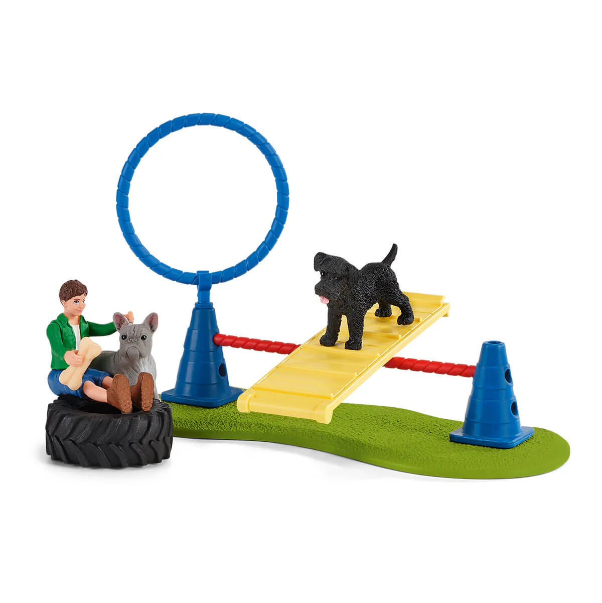 Schleich Puppy Agility Training Set