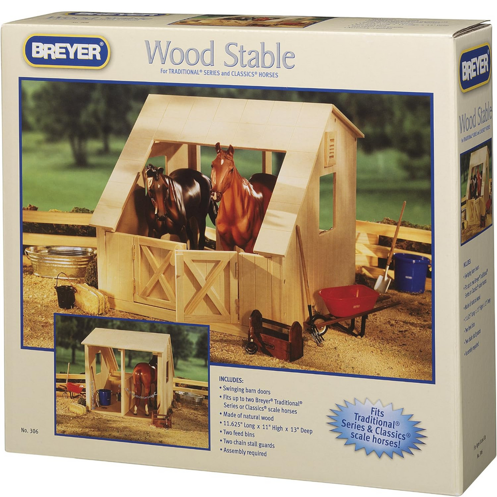 Breyer wood horse barn large traditional online