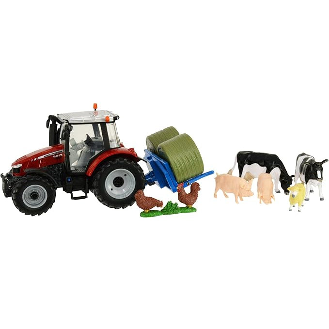 Massey Ferguson Tractor Playset