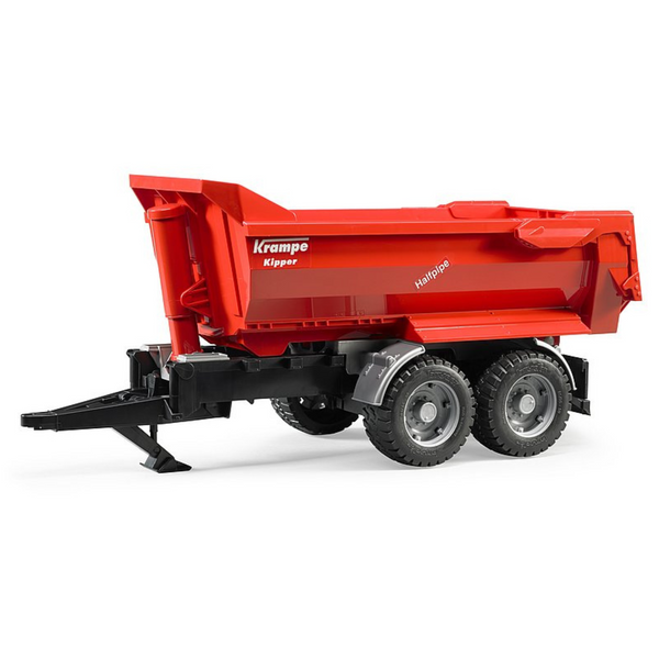 Bruder Red Half Pipe Trailer 02225