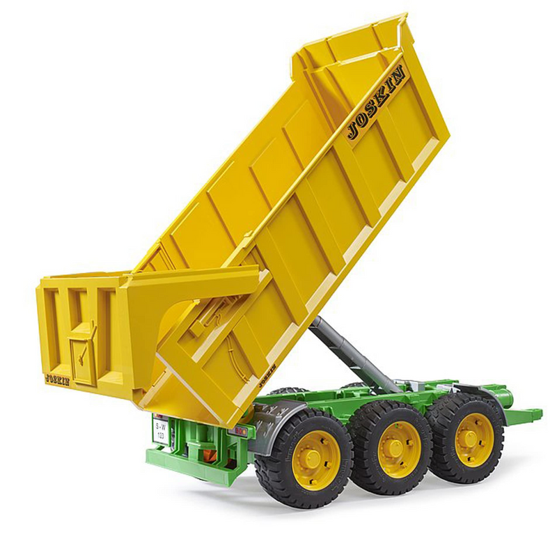 Bruder Toys Yellow Joskin Tipping Trailer