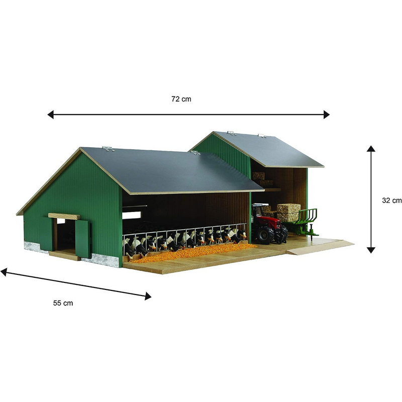 Kids Globe Wooden Cattle Shed